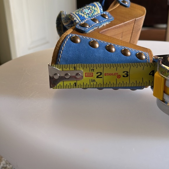 Sbicca Denim Vintage Collection Wood Heels - Picture 9 of 10